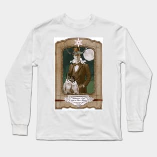 Green Man Pagan Holiday Greeting Long Sleeve T-Shirt